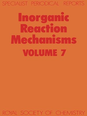 cover image of Inorganic Reaction Mechanisms